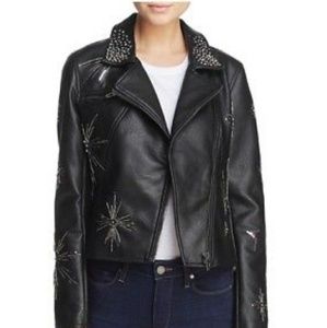 Leather Studded Jacket